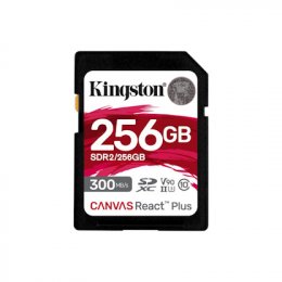 Kingston Canvas React Plus/ SDHC/ 256GB/ 300MBps/ UHS-II U3 /  Class 10  (SDR2/256GB)
