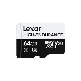 Lexar 64GB H-E microSDHC C10 A1  (LMSHGED064G-BCNNG)