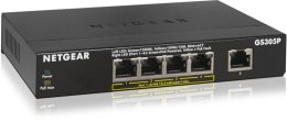 NETGEAR 5PT GE UNMANAGED SWCH W / POE / POE+  (GS305PP-300EUS)