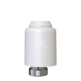 Tellur WiFi Smart Thermost. Radiator Valve-Chytrý WiFi termostat. radiátorový ventil RVSH1, LED,bílá  (TLL331441)