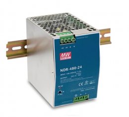 MEANWELL - NDR-480-48 - Průmyslový napájecí spínaný zdroj 48V 480W na DIN  (NDR-480-48)