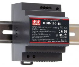 MEANWELL - HDR-100-24 - Průmyslový napájecí spínaný zdroj 24V 100W na DIN  (HDR-100-24)
