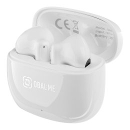 Bezdrátová sluchátka OBAL:ME Flow True Wireless White  (8596311281679)