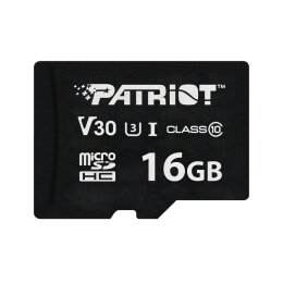 Patriot VX V30 U3 / Micro SDHC / 16GB / UHS-I U3  /  Class 10  (PSF16GVX31MCH)