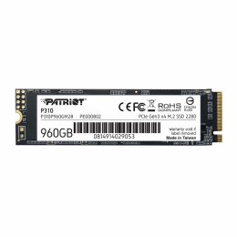 PATRIOT P310/ / SSD/ M.2 NVMe/ Černá/ 3R  (P310P960GM28)