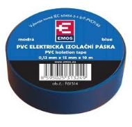 Emos Izolační páska PVC 15/ 10 modrá  (zvpep04)