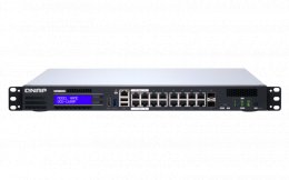 QNAP switch QGD-1600P-4G (4x 60W Gigabit PoE + 12x 30W Gigabit PoE (2x kombinovaný PoE/ SFP))  (QGD-1600P-4G)