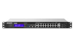 QNAP řízený hybridní switch QGD-1602-C3758-16G (8x GbE + 8x 2,5 GbE + 2x 10GbE SFP+, 16GB RAM)  (QGD-1602-C3758-16G)