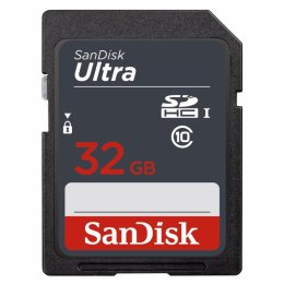 SanDisk Ultra/ SDHC/ 32GB/ 100MBps/ UHS-I U1 /  Class 10  (SDSDUNR-032G-GN3IN)
