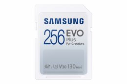 Samsung EVO Plus/ SDXC/ 256GB/ 130MBps/ UHS-I U3 /  Class 10  (MB-SC256K/EU)