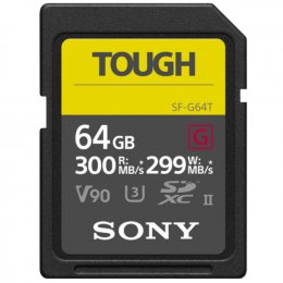 SONY SF64TG/ SDXC/ 64GB/ 300MBps/ UHS-II U3 /  Class 10  (SF64TG)