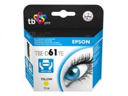 Ink. kazeta TB kompatibilní s Epson T0614 Yellow  (TBE-D61YE)