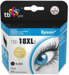 Ink. kazeta TB kompat. s Epson T1811 Bk 100% New  (TBE-18XLB)