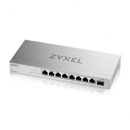 Zyxel XMG-108 8 Ports 2,5G + 1 SFP+ Desktop MultiGig unmanaged Switch  (XMG-108-ZZ0101F)