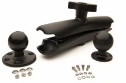 RAM MOUNT KIT, ROUND BASE, LONG ARM, 13 inches (330mm), BALL FOR VEHICLE DOCK REAR  (VM1003BRKTKIT)