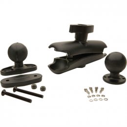 RAM MOUNT KIT, FLAT CLAMP BASE, MEDIUM ARM, 8.5 inches (215mm)  (VM1005BRKTKIT)