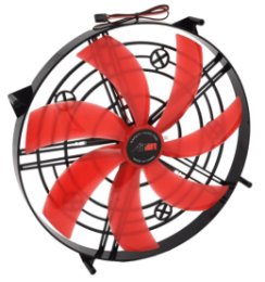 AIREN FAN RedWingsGiantExtreme 300 LED RED (300x300x30mm)  (AIREN - FRWGE300LEDR)