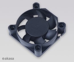 ventilátor Akasa - 40x10 mm  - černý  (AK-4010MS)
