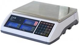 Váha CASER-PLUS15L,LCD na váze,RS232,6/ 15kg,2/ 5g  (ER-PLUS15L)