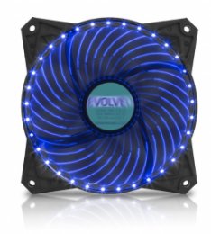 EVOLVEO ventilátor 120mm, LED 33 bodů, modrý  (FAN12BL33)