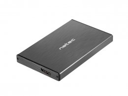 Externí box pro HDD 2,5" USB 3.0 Natec Rhino Go, černý, hliníkové tělo  (NKZ-0941)