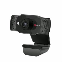 Webkamera C-TECH CAM-11FHD, 1080P, mikrofon, černá  (CAM-11FHD)