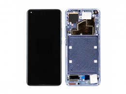 LCD displej + rámeček pro Xiaomi Mi 11 5G (2021) Blue (Service Pack) 
