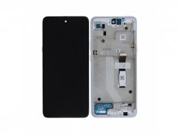 LCD displej + rámeček pro Motorola Moto G20 Breeze modrá (Service Pack) 