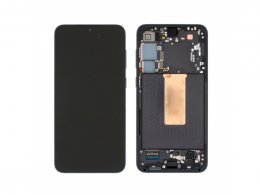 LCD displej + rámeček pro Samsung Galaxy S23 Plus 5G S916 černá (Service Pack) (GH82-30476A) 