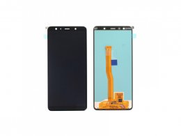 LCD displej pro Samsung Galaxy A7 2018 A750 černá (Service Pack) (GH96-12078A) 