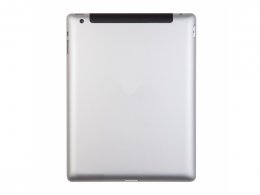 Zadní kryt 3G stříbrná pro Apple iPad 3 