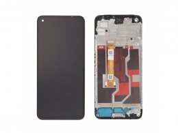 LCD displej + rámeček pro Realme 9i (RMX3491) černá (Service pack) 