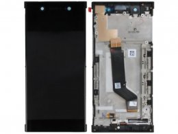 LCD displej + rámeček pro Sony Xperia XA1 černá (OEM) 