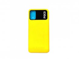 Xiaomi Poco M3 zadní kryt Poco žlutá (Aftermarket) 