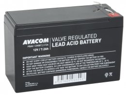 AVACOM baterie 12V 7,2Ah F2 (PBAV-12V007,2-F2A)  (PBAV-12V007,2-F2A)