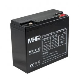 Pb akumulátor MHPower VRLA AGM 12V/ 17Ah (MS17-12)  (MS17-12)
