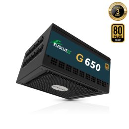 EVOLVEO G650,zdroj650W,ATX3.1,14cm,aPFC,80+GOLD,3YRW