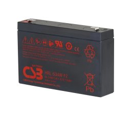 Baterie CSB HR1234WF2, 12V, 9Ah / 34W, F2  (HRL634WF2)