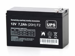 UPS baterie 12V 7,2Ah F2  (14551)