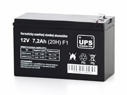 UPS baterie 12V 7,2Ah F1  (14552)