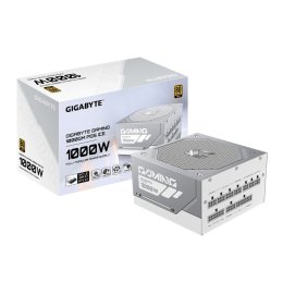 GIGABYTE GAMING 1000W 80PLUS Gold Modular white  (GP-GME1000GM PG5 ICE)