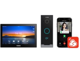 Fanvil VIK-01, video interkom kit (dotyková stanice i504W + interkom i60 + app), Wi-Fi, 7", PoE  (VIK-01)
