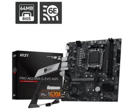 MSI PRO A620AM-G EVO WIFI / AM5 / mATX  (PRO A620AM-G EVO WIFI)